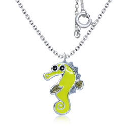Sea Horse Kids Necklace SPE-3900 (CO13)